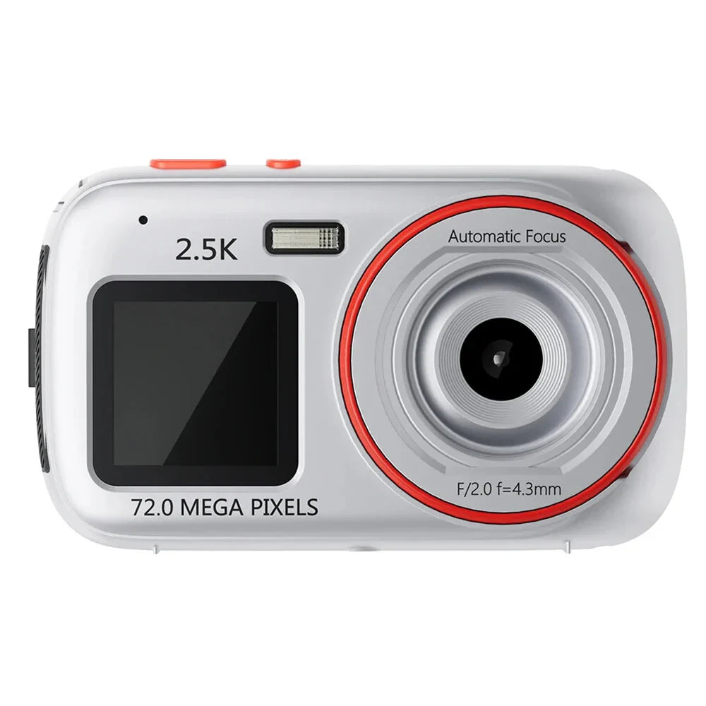 72MP Digital Camera for Photography and Video Dual HD Screen 16x Zoom Portable Cameras Gifts for Girls Boys and Kids