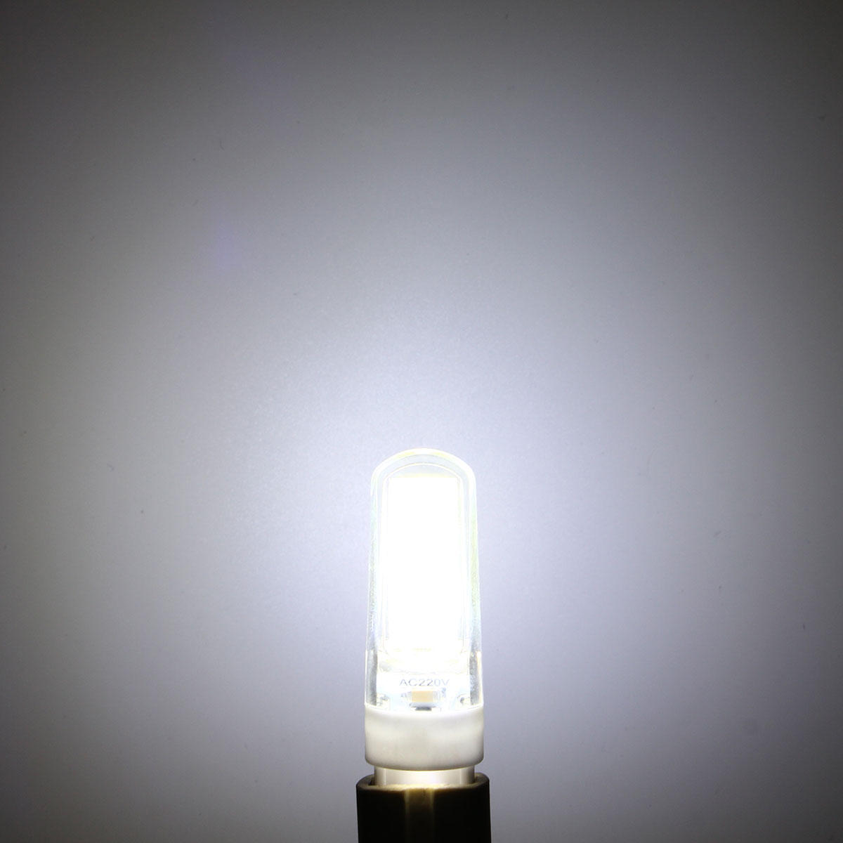 G9 LED 3W Pure White Warm White COB LED PC Material Light Lamp Bulb AC220V