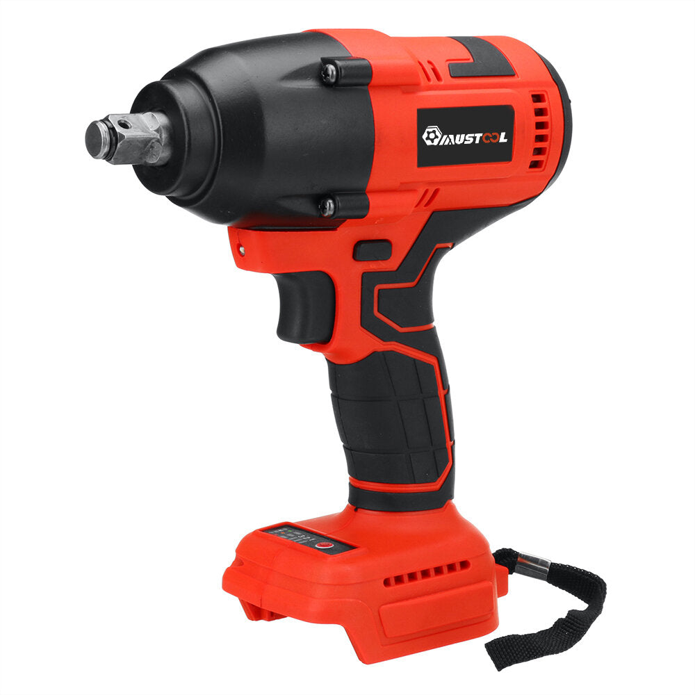 1200N.M 388VF 1/2 Inch Electric Impact Wrench Brushless Wrench Rechargeable For Car Tires Cordless Power Tools