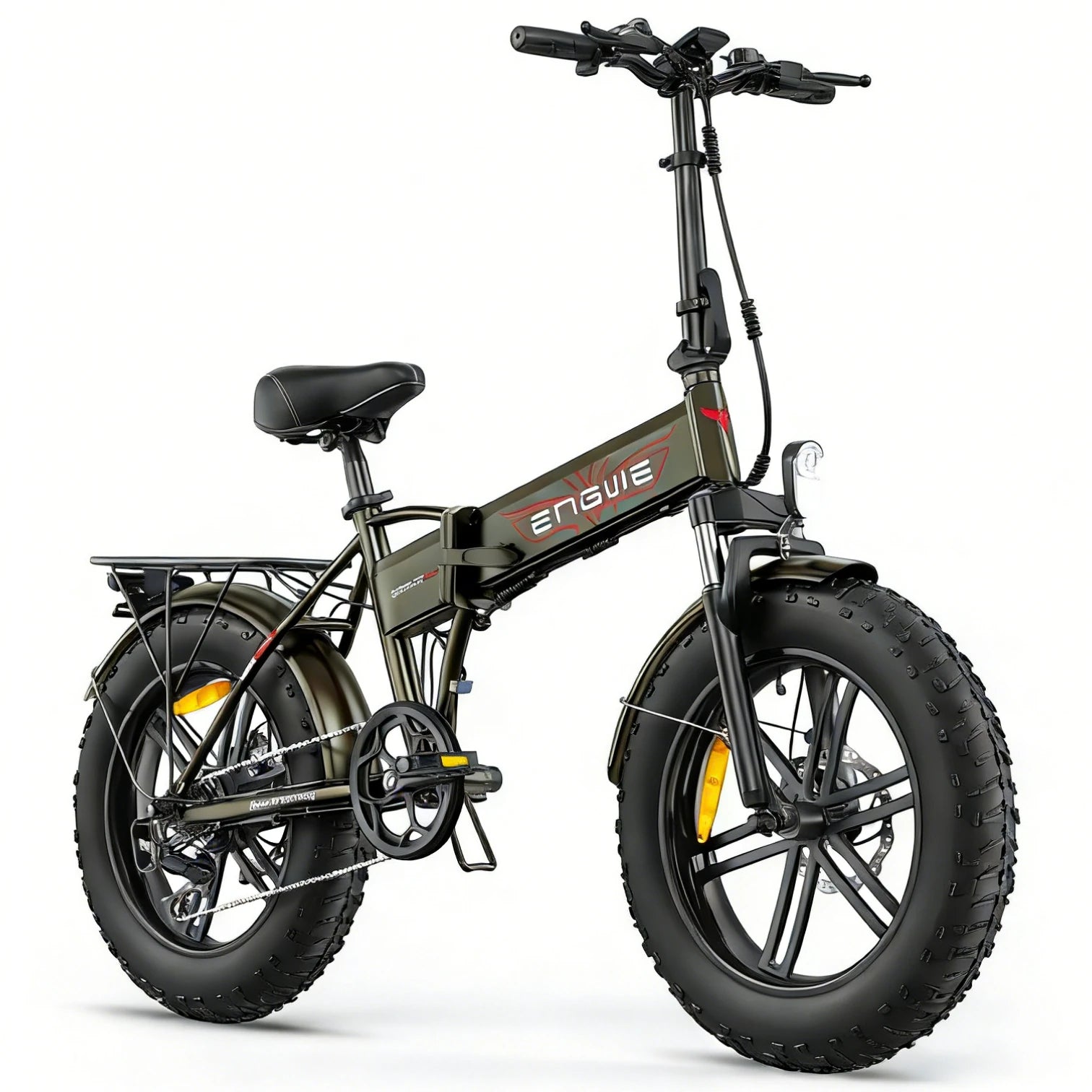 Boost 48V 13AH 250W Motor Recommended Top Speed 25KM/H 20 Inch Electric Bicycle 120KM Mileage Range Max Load 150KG ENGWE EP-2 Boost