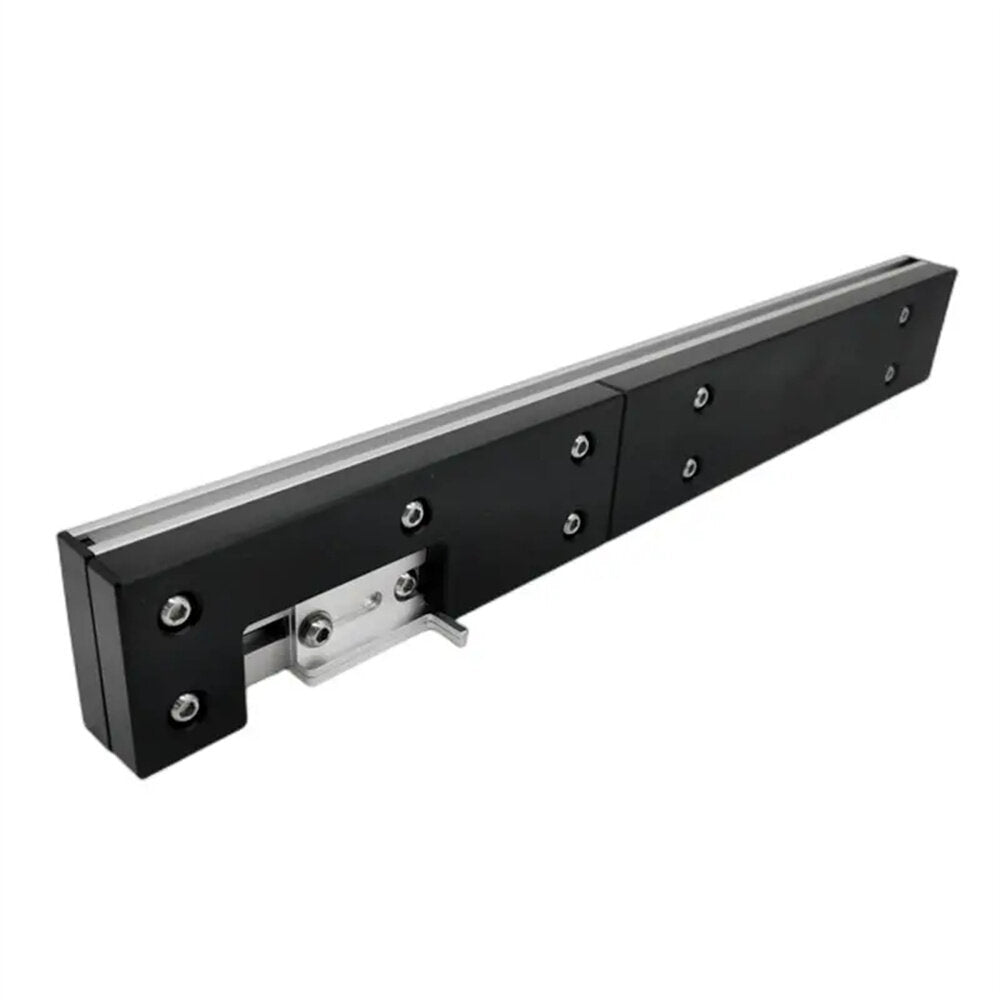 Miter Gauge Fence for Woodworking - Durable Aluminum, 17.7" Length, Precision Cuts, Ideal for Engraving Machines