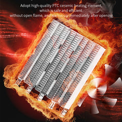 Portable Electric Mini Fan Heater - Desktop Household Radiator Warmer for Winter