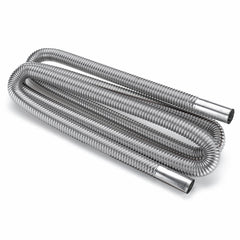 Stainless Steel Exhaust Muffler Pipe Car Parking Air Heater Tank Diesel Gas Vent Hose 250cm