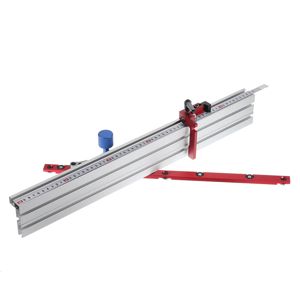 Aluminum Alloy Miter Gauge for Table Saws - Options: Gauge Only, 600mm Fence & Stop, 800mm Fence & Stop