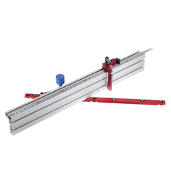 Aluminum Alloy Miter Gauge for Table Saws - Options: Gauge Only, 600mm Fence & Stop, 800mm Fence & Stop