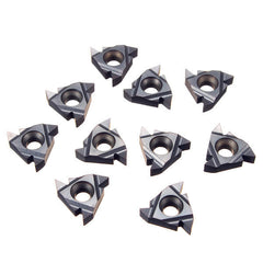 10pcs 16ER AG55 Tungsten Steel Inserts External Turning Tool Holder Inserts