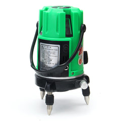 Green 3 Line 4 Points Laser Level 360 Rotary Laser Line Self Leveling with Tripod