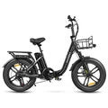 Electric Bike 36V 13AH 500W Motor Recommended Top Speed 25KM/H Electric Bike 20 Inch 70KM Mileage Range 150KG Max Load