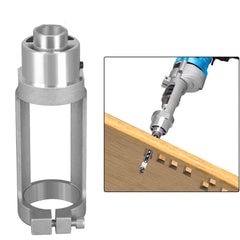Square Hole Drill Bit Adapter for Hand Electric Drills - Durable, Quick Install, Fits 20mm Width, 38-43mm Diameter