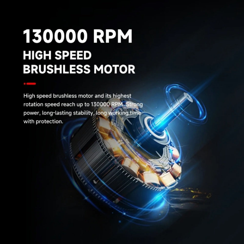 High-speed 110000RPM Portable Jet Fan Air Blower Turbo Fan Compressed Air Duster Keyboard Cleaner Vacuum Machine