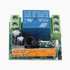 433Mhz DC12V 1CH Wireless Remote Control Switch Relay Receiver Module + 2 RF Transmitter