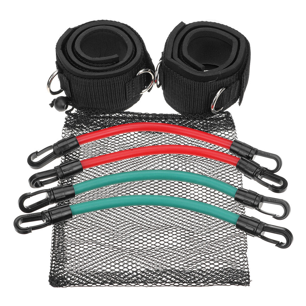 15/20/25/30/80/90/100lb Multi-function Leg Resistance Bands Home Fitness Strength Training Pilates Flexbands