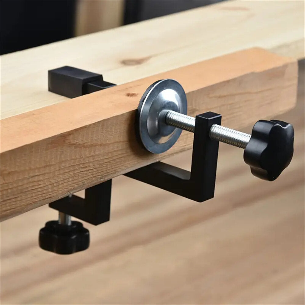 Y-Style Woodworking Double Clamps - High-Quality Aluminum & Steel, 54mm, Versatile for Wood & Plastic, Easy Adjustment, Compact Size