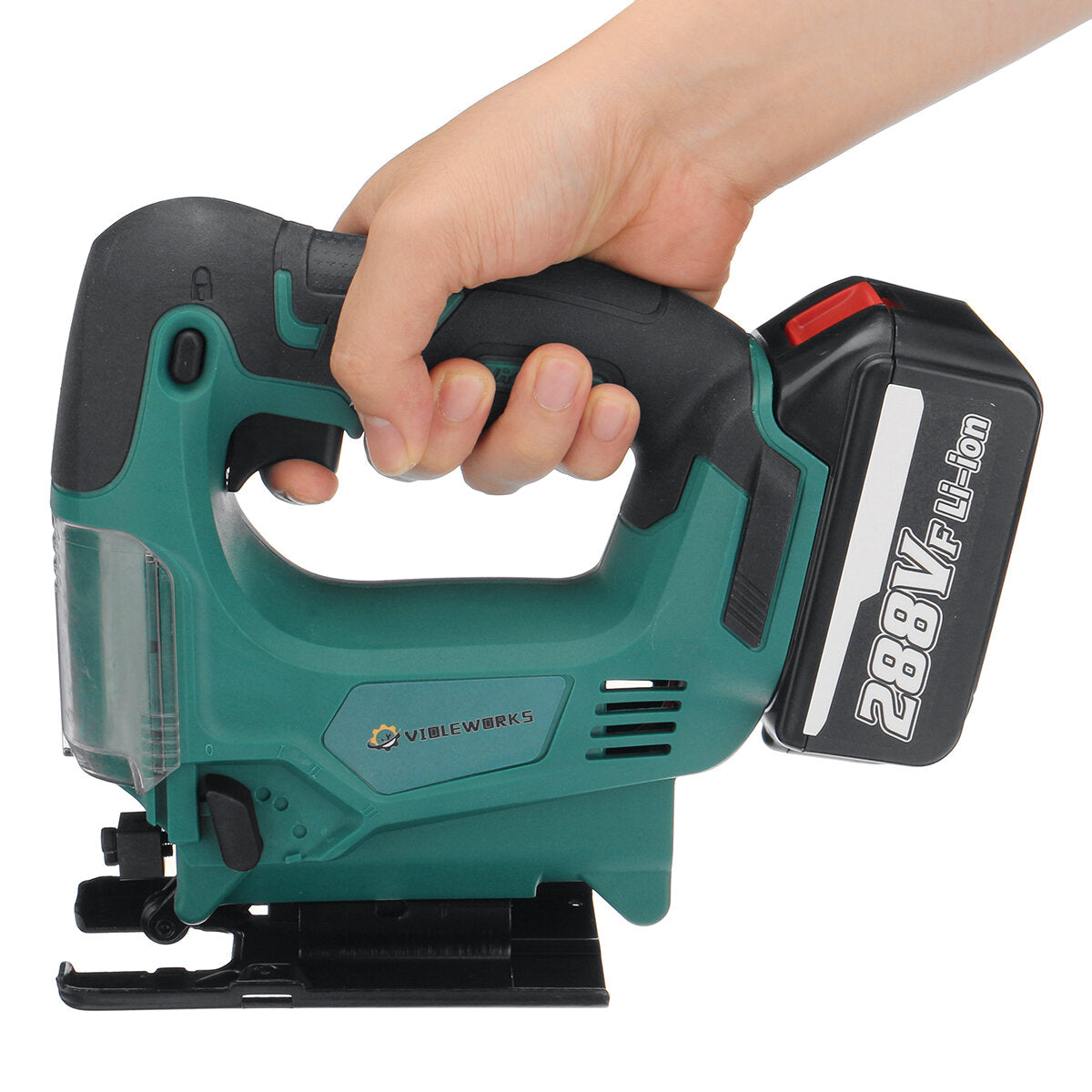 21V Cordless Jigsaw Rechargeable Electric One-Hand Jig Saw