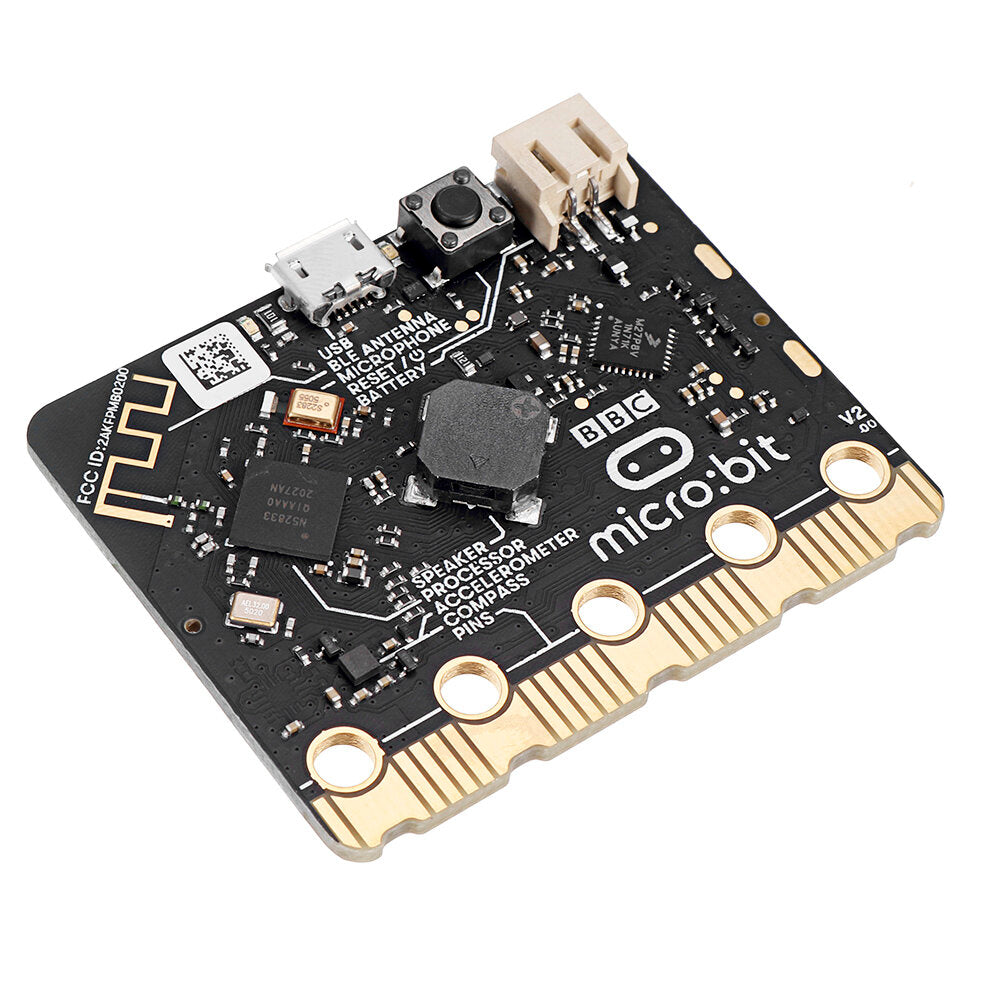 micro:bit V2 Upgraded Processor Built-In Speaker And Microphone Touch Sensitive Microphone and LED indicator