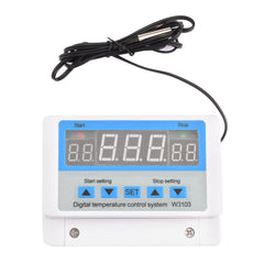 Digital Thermostat High Power 30A Automatic Adjustable Temperature Controller Switch 12V24V220V