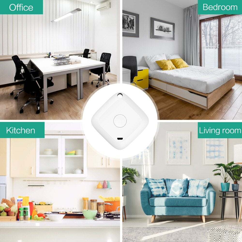 Wireless Thermometer Hygrometer Sensor Data Logger Digital C/F Indoor Outdoor Bluetooth Temperature Humidity Meter Alarm