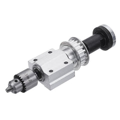 No Power Spindle Assembly Small Lathe Accessories Trimming Belt JTO/B10/B12/B16 Drill Chuck Set