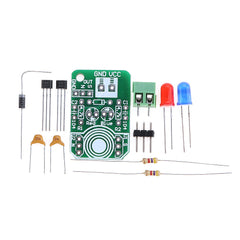5pcs Hall Magnetic Induction Sensor Magnetic Detection Magnetic Pole Resolver North and South Pole Detection Module DIY Kit