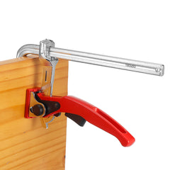 160mm Quick Guide Rail Clamp Adjustable Ratchet Fast F Fixed Clamp Carpenter Woodworking DIY Tool