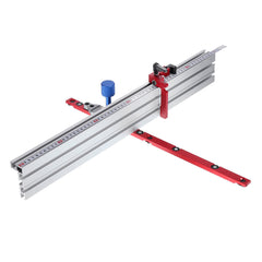 Aluminum Alloy Miter Gauge for Table Saws - Options: Gauge Only, 600mm Fence & Stop, 800mm Fence & Stop