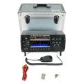 Shortwave Transceiver 100W Full Frequency Spectrum Display Built-in Antenna Tuner Wide Frequency Range 0-750MHz Multi-Mode Operation