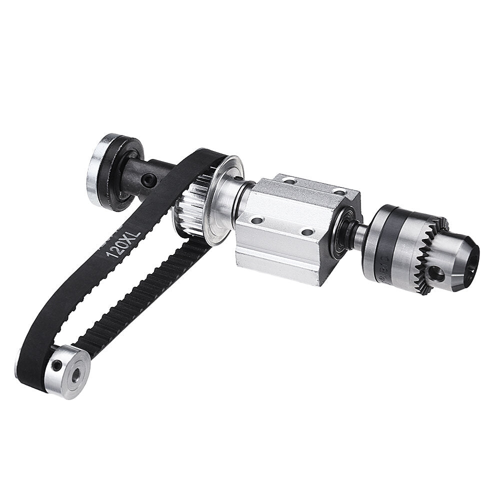 No Power Spindle Assembly Small Lathe Accessories Trimming Belt JTO/B10/B12/B16 Drill Chuck Set