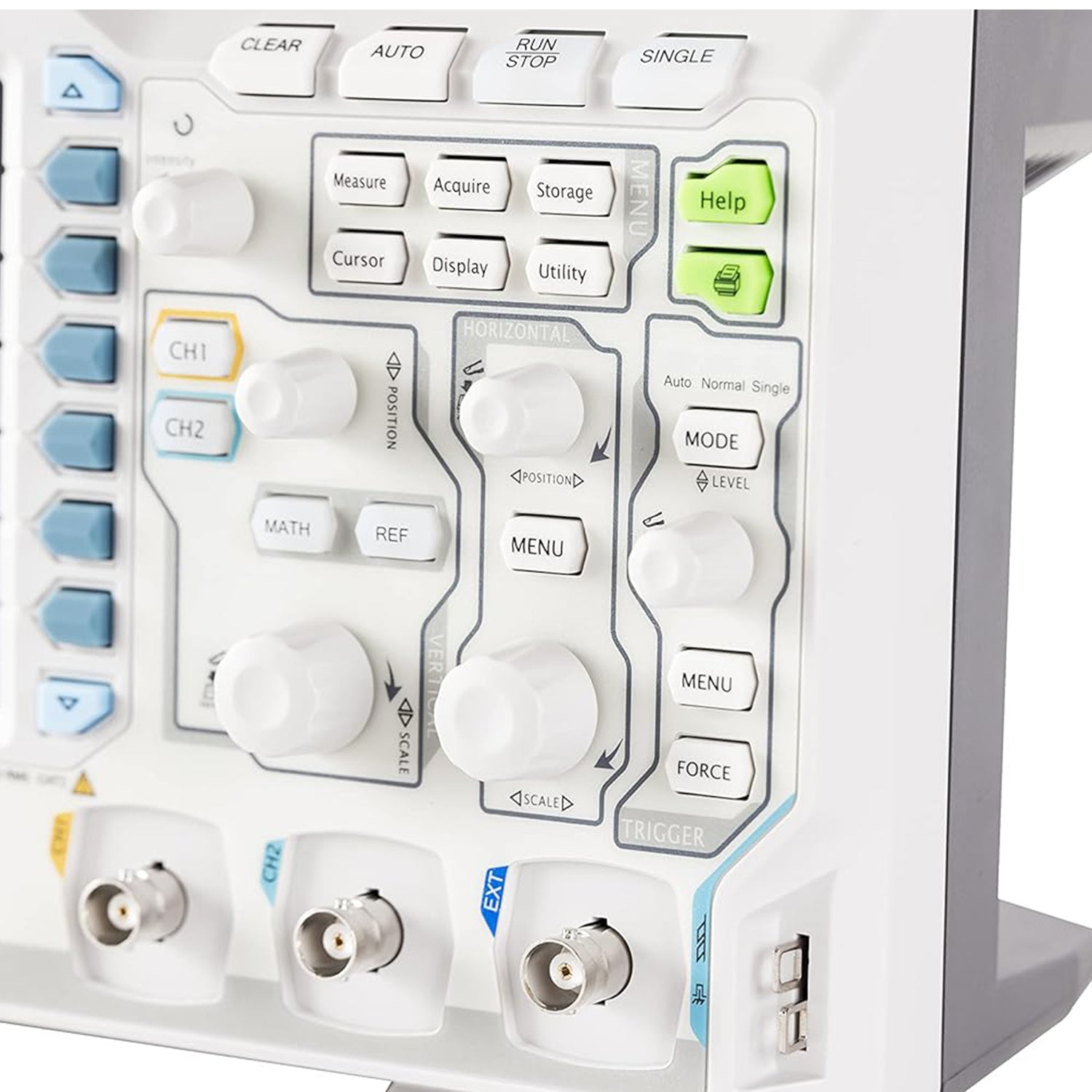 Digital Oscilloscope 2 Channels 1GSa/s Sampling Rate 200Mhz Bandwidth 7Inch 24Mpts Memory Depth Oscilloscope