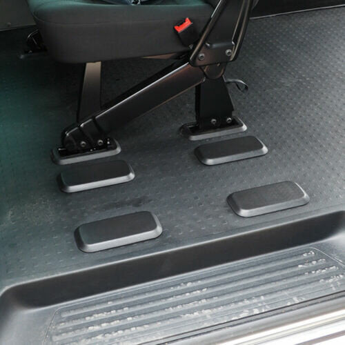 Seat Base Caps Set of 4 For VW T5, T5.1, T6, T6.1 Kombi Transporter