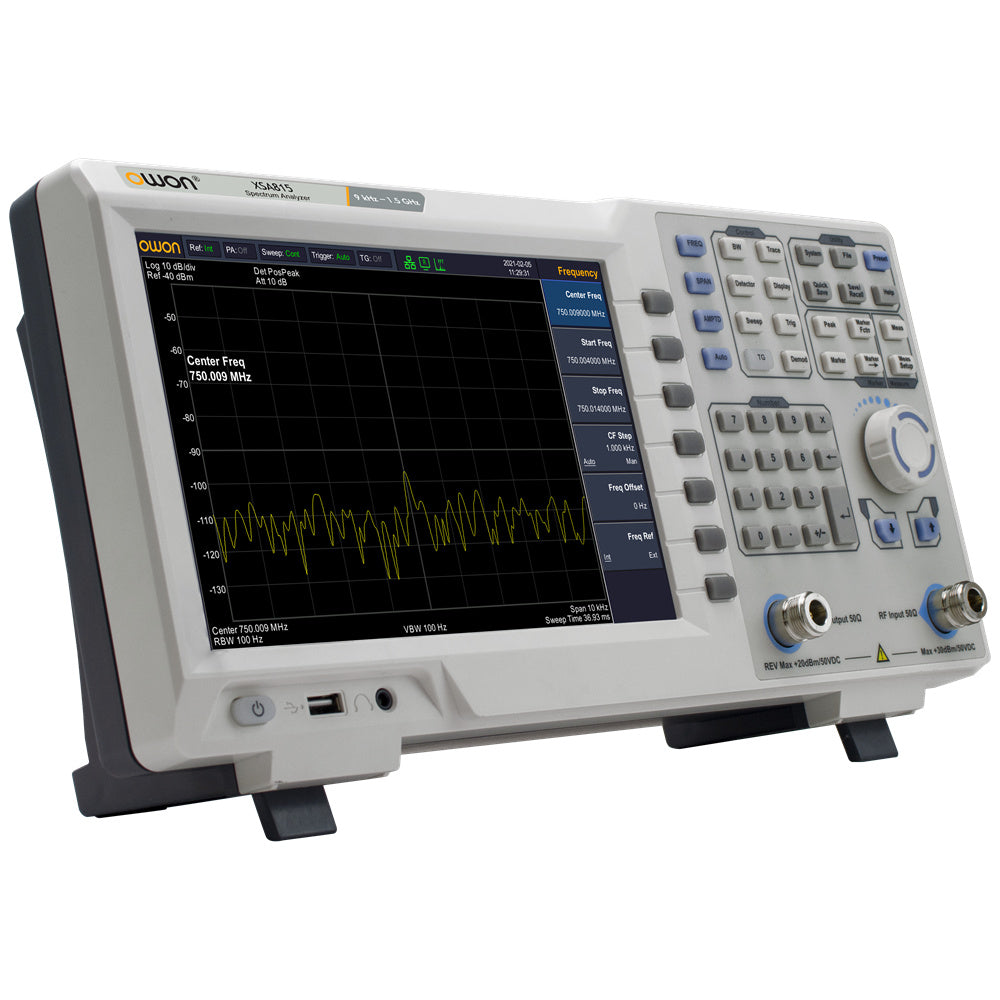 Digital Oscilloscope 9 kHz to 1.5 GHz 1 Hz Resolution LCD Screen USB LAN Tracking Generator