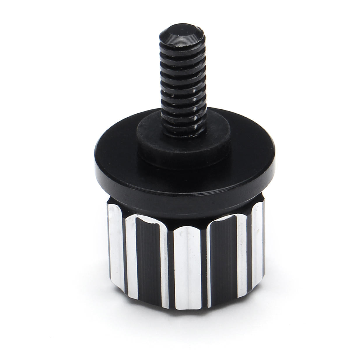 CNC Beveled Seat Bolt Tab Screw Mount Knob Cover Set