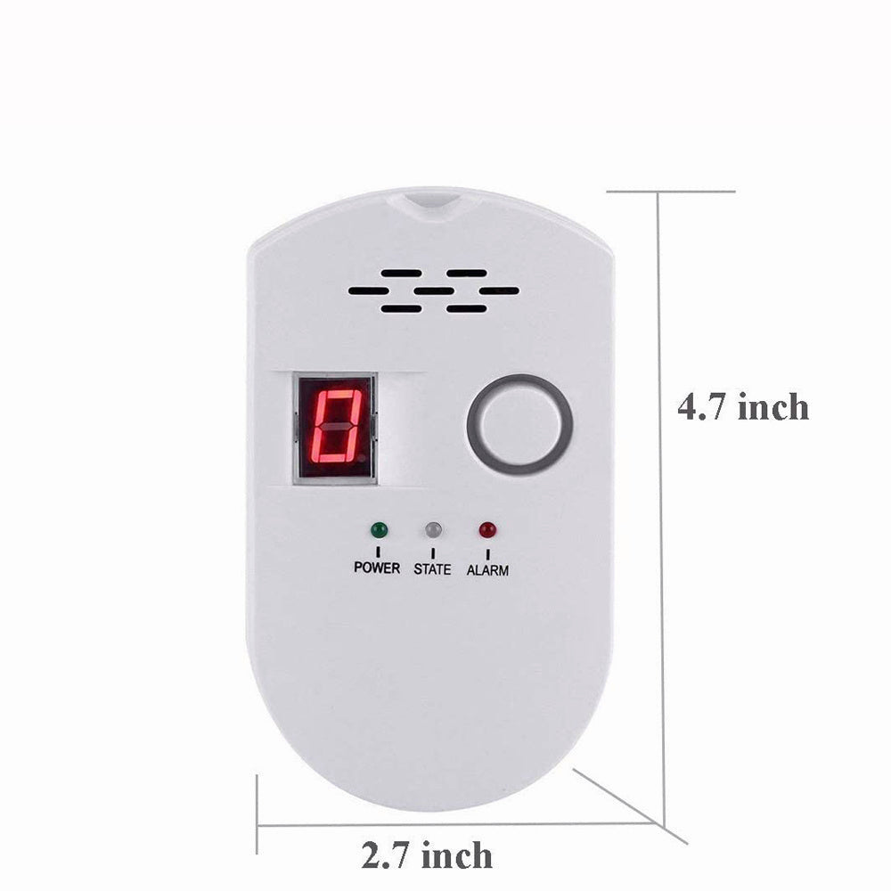 Gas Detector With Leak Alarming For Small Building and Kitchen Range