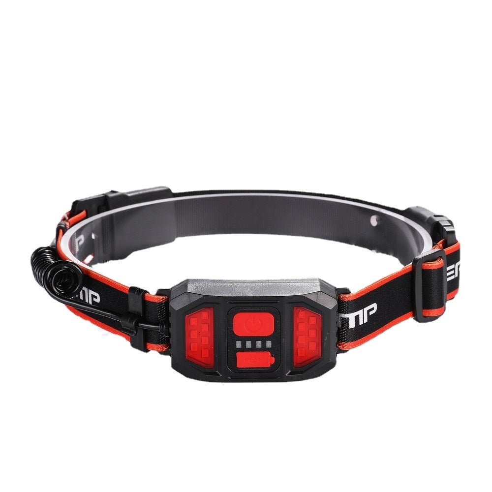 Trend Cob Headlights Outdoor Household Portable LED Headlight with Built-in 1200mah Battery USB Rechargeable Head Lamp