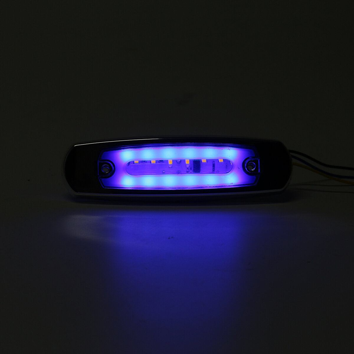 12/24V 18 LED Side Flowing Marker Light Lamp Waterproof For Truck Trailer Lorry