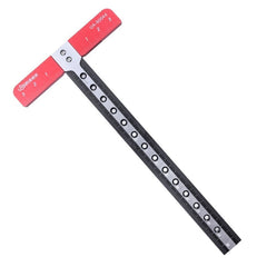 Aluminum Alloy T-Shaped Hollow Square Ruler - CNC Precision, Durable, 85mm x 170mm for Woodworking Projects