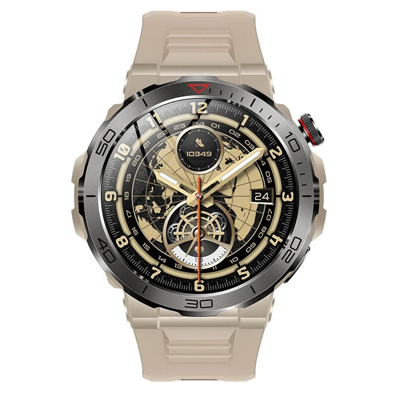 1.43" AMOLED Smart Watch: Heart Rate, Blood Oxygen, Sleep Monitor, Bluetooth Call, Multi-Sport Modes, IP68 Waterproof, Women's Health