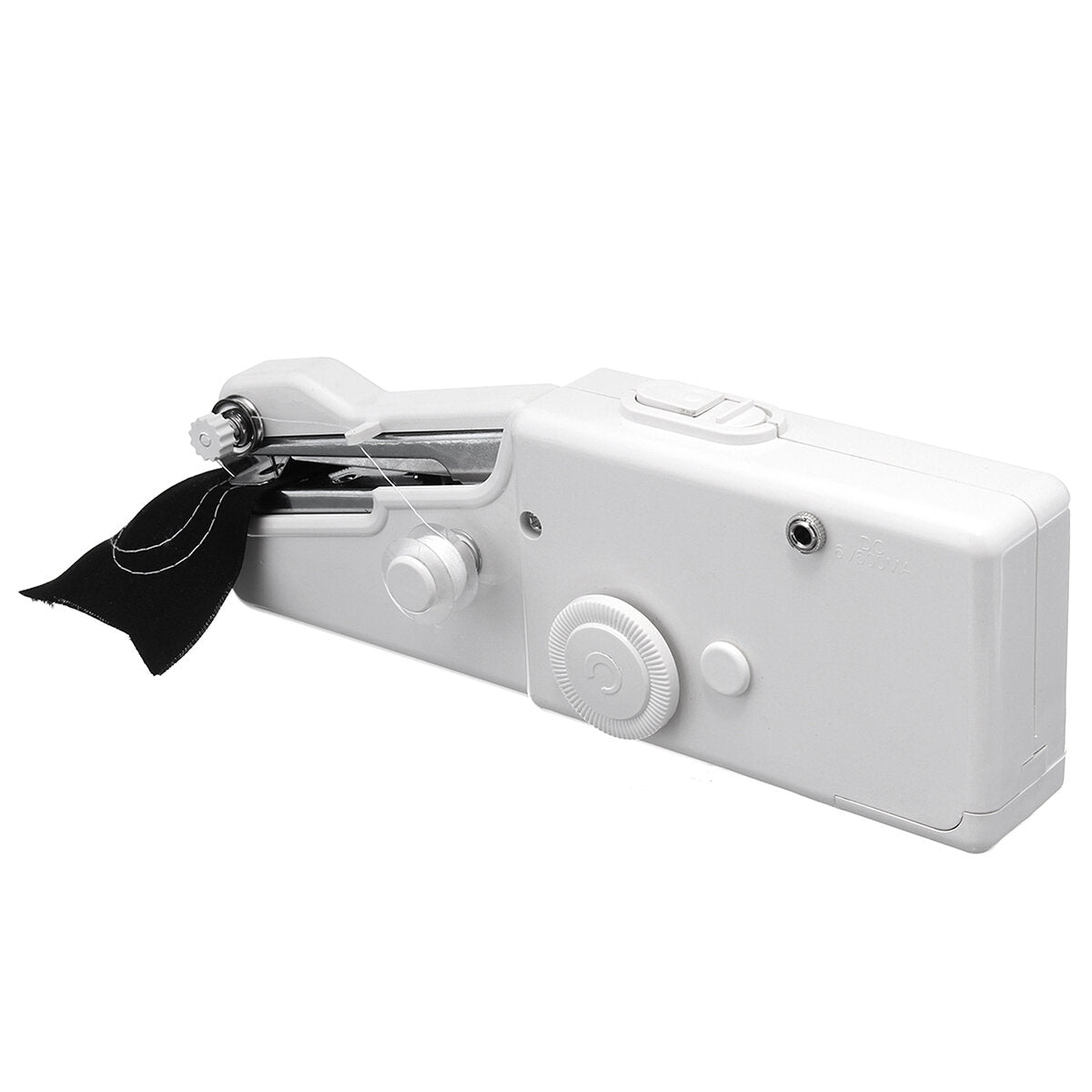 Mini Portable Sewing Machine Handheld Cordless Quick Clothes Stitch For Home Travel
