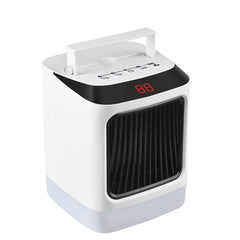 1000W Smart Portable PTC Ceramic Heater with Remote, Timer, Night Light & Overheat Protection