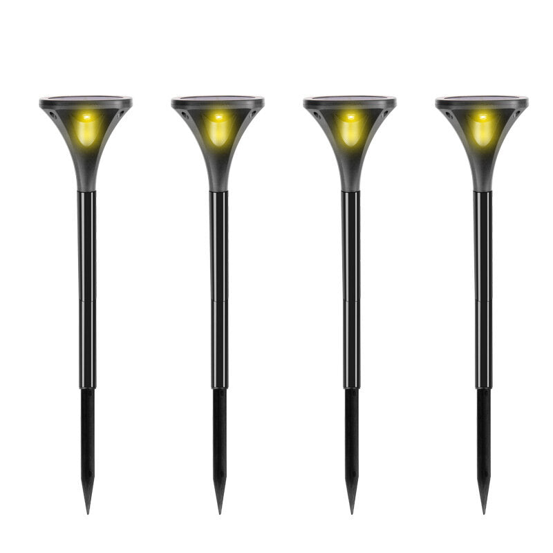 360 Luminous Solar Light 3000K/6000K/RGB Solar Garden Light Outdoor Solar Lamp For Path Courtyard Decor Solar Power Holiday Light