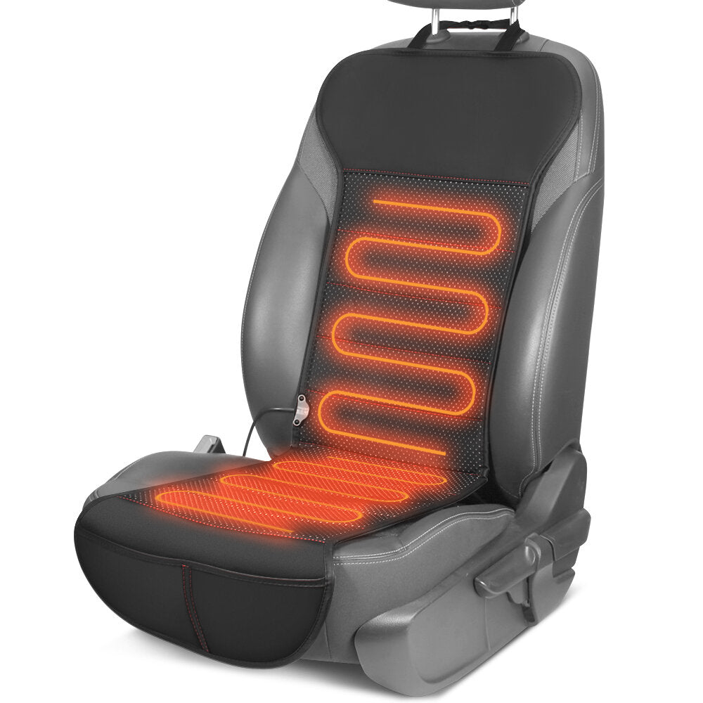 Electirc Heated Car Seat Cushion univesral 12V 24V Heater Cover Thicken Rapid Heating Warmer Pad