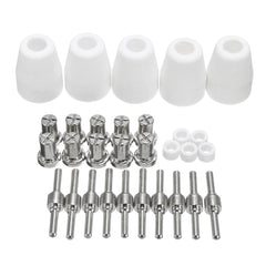30pcs Plasma Cutter Torch Consumables EXTENDED Nickel-plated