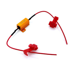 4pcs 25W LED Reverse Brake Turn Signal Light Load Resistor Car Light Resistance 6/8/10/25R Load Resistors