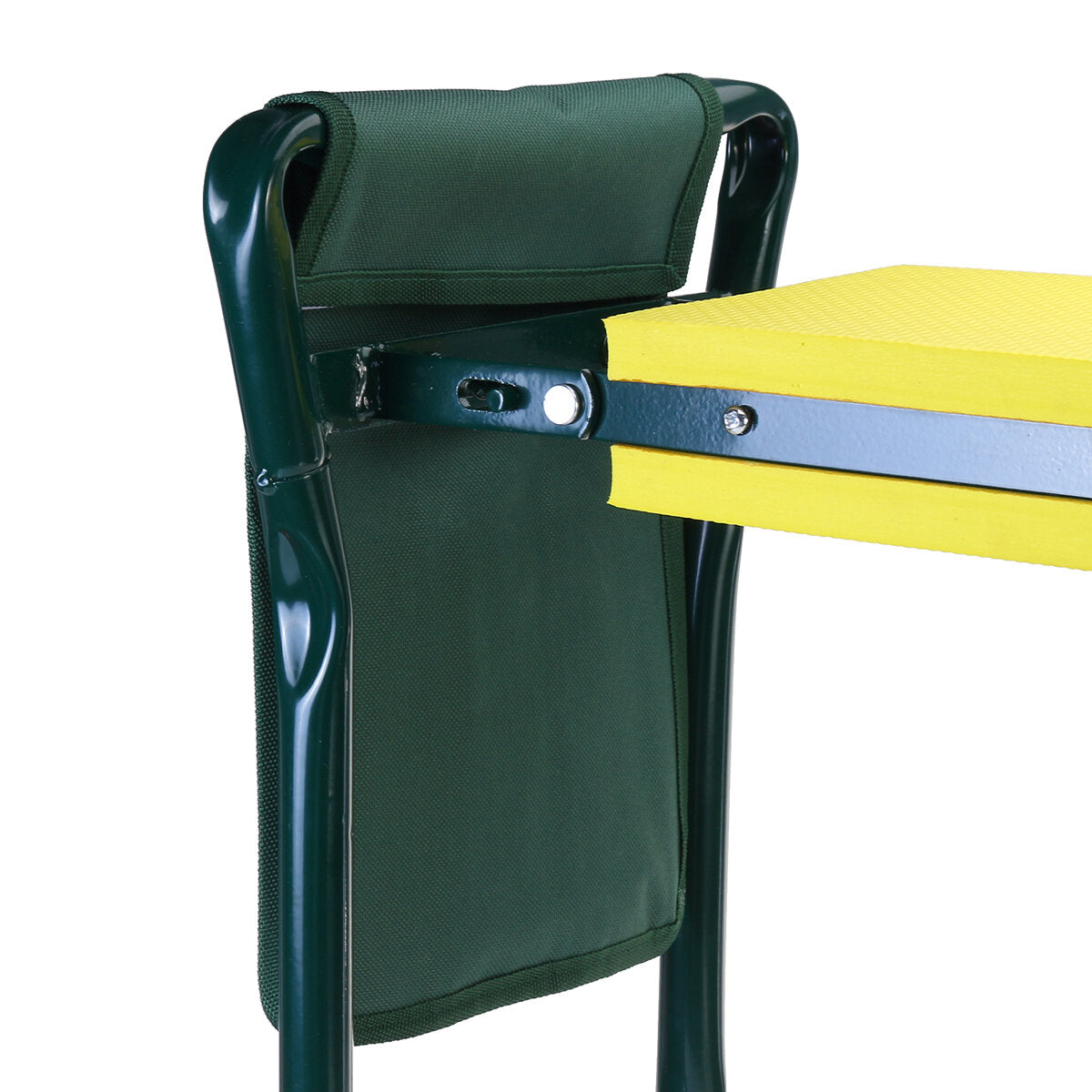 Foldaway Garden Kneeler Seat Kneeling Bench EVA Soft Pad Stool With Outdoor Pouch