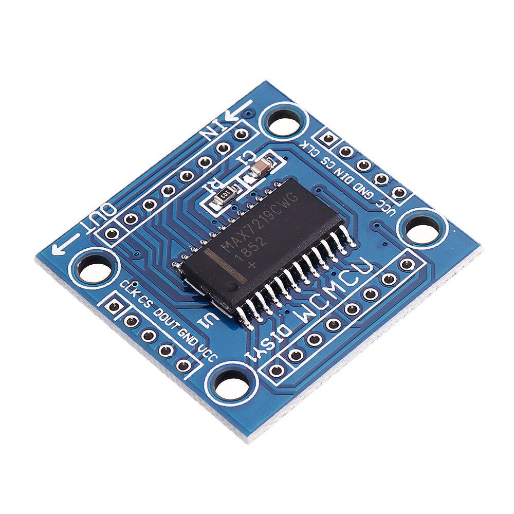 5Pcs Dot Matrix Module Microcontroller LED Module Display Module MAX7219 DIY Kit