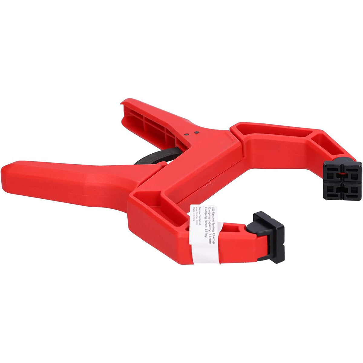 High-Strength ABS G-Clamp with Scratch-Resistant Jaws, Ergonomic Handle, 2-4 Inch Options, 15kg Clamping Force