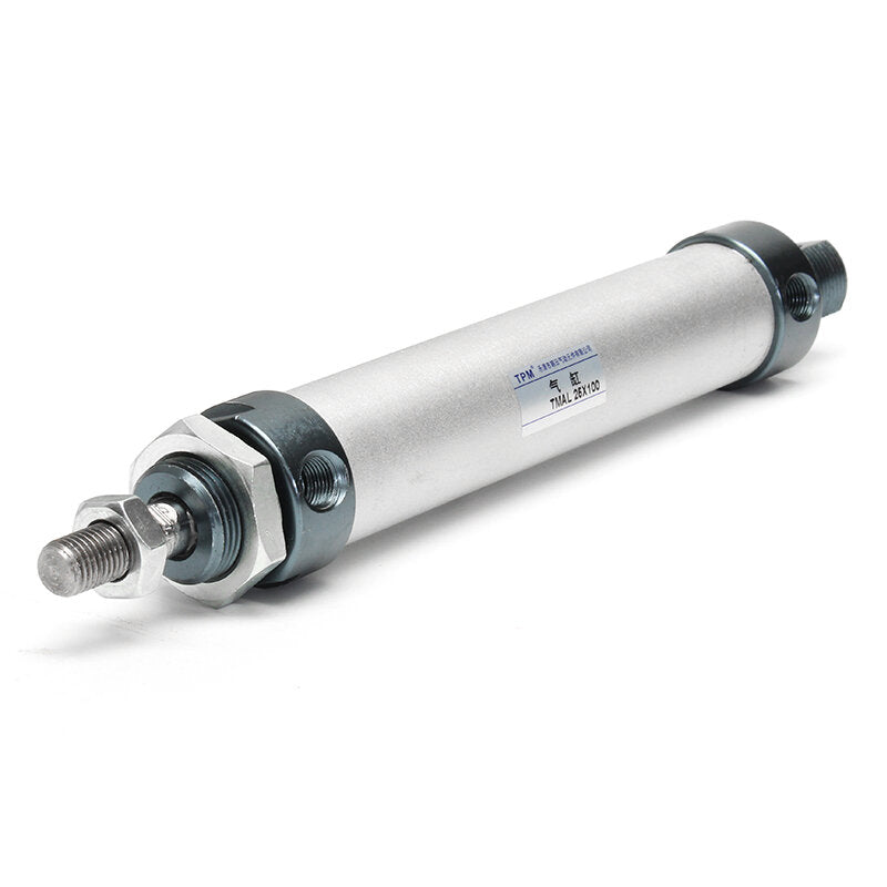 25mm Bore 100mm Stroke Double Acting Mini Pneumatic Air Cylinder