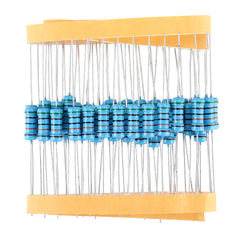 100pcs 1W Metal Film Resistor 1% 510K ohm