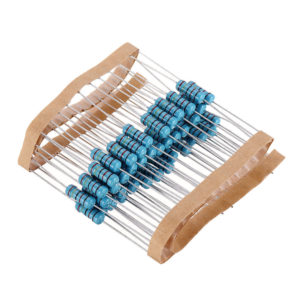 100pcs 1W 24KR Metal Film Resistor 1% 24K ohm Resistance