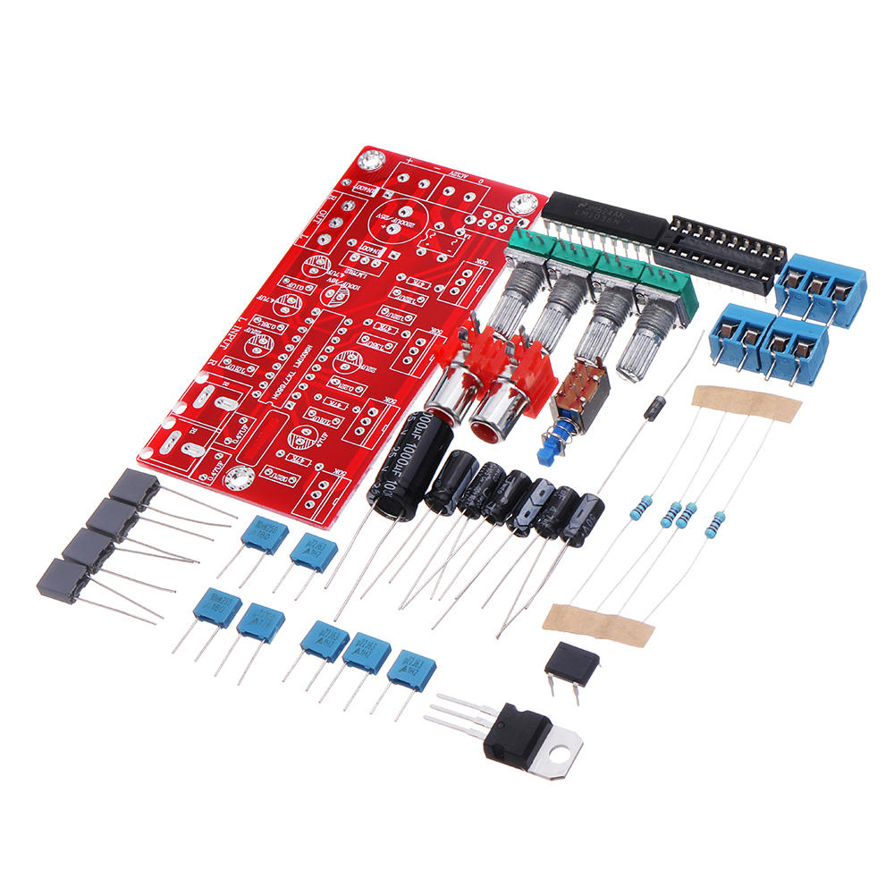 Luxurious Hi-Fi Amplifier Preamplifier Volume Control Tone Board1000UF/25V DIY Suit