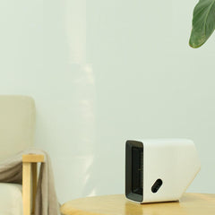 500W Portable Mini PTC Ceramic Heater - 50° Angle Warm Air Blower for Home/Office
